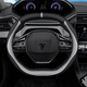 Xinshengling ist für Peugeot 408 408X 508 2008 4008 5008 3008 2008 308 301 Lenkradpeugeot Double D- (schwarzes Braun) Dünnmodell 38 cm