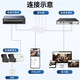 海康威视（HIKVISION）皓视通监控摄像头套装8路300万高清全彩夜视手机远程监控POE监控器 含4TB硬盘 IPC23V2