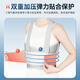 
Chest bandage for medical use for men and women [3890 people praised] Guanai adjustable rib fracture fixation belt chest black ordinary style - shoulder strap M size (bust 2 feet-2 feet 7)