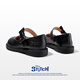 Disney Children's Schuhe Girls Students 'Lederschuhe Campus Performance Schwarze Lederschuhe Matte Kinder DST1129 Schwarz Größe 34