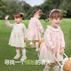 Balabala children's clothing girls dress children's skirt baby 2025 spring baby exquisite sweet and cute 208125111009