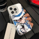 
Nanfeng Lin's new monster thief Kid mobile phone case suitable for Redmi turbo4 hollow laser peripheral fastball detective Conan anti-fall full cover protective case [CY1049 monster thief Kid-Moonlight Silver] IMD color silver Redmi turbo4