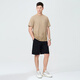 Tanzen mit Wölfen [einschließlich Mulberry-Seide] 7A Antibakterielles modalem chinesischem Stil Stickereien Kurzarm T-Shirt 701 Khaki XL (180)