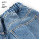 
jnby by JNBY new style Jiangnan cloth children's clothing loose denim tapered pants 24 autumn boys and girls 1O7E11730 993/denim deep orchid 150cm