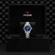 Tudor (Tudor) Swiss Tudor Tudor Fashion Series 28mm Автоматическая механическая полоса дрессировка Fashion Watch Watch Steel Band M12113-0011-Diamond Black Disc Band-28mm