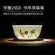 Tao Xichuan Jingdezhen ceramic tea cup antique collection Chinese style fighting color chicken cup high temperature white porcelain master cup high-end gift