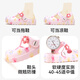 Balabala children's slippers summer indoor non-slip girls hole shoes floral baby cute princess girl beach shoes outside