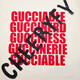 
Gucci (GUCCI) 2023 new products, boys and children's letter printing round neck short-sleeved T-shirt, New Year's gift, beige 5751 beige 575114 XJEZI 9756 M 4A/4 years old/104c
