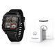 OFNS [School season] Student electronic watch alarm clock luminous multifunctional sports waterproof men's watch birthday gift s6210. All black