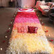 Pétales de rose simulées Décoration de confession de mariage Fleurs de la Saint-Valentin Proposition de la Saint-Valentin pour créer des fournitures de décoration de salle de mariage romantique 10 paquets de vin rouge (1000 pièces)