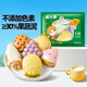 窝小芽彩蔬卡通水果馒头220g 共6个 30%果蔬泥儿童馒头营养早餐速食面点