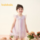 Balabala girls' skirt children's dress 2025 summer clothes children's gradient mesh exquisite and sweet 208225111039