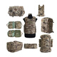 
Not to end 2 sets of carousel tools [Desert + Jungle] Tactical vest quick disassembly combat equipment protective equipment WZHL-13547