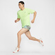 
Nike (NIKE) official DRI-FIT ADV men's quick-drying short-sleeved running top spring new HJ3581 701 slightly yellow green/black 2XL