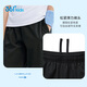 
361 children's clothing children's trousers 25 summer boys and girls breathable elastic skin-friendly sports knitted trousers black 140