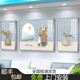 Tnbrothers salon décoration peinture de luxe luxe abstrait plante fleur canapé fond de mur mur peinture moderne simple de goard