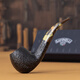 沙芬（SAVINELLI）意大利进口帕洛玛传统实木石楠木烟斗男士P467ZNR烟斗烟具厚斗壁 P427ZNR-677（厚斗壁弯斗）