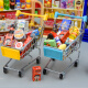 Juke Mini Concierge Simulation kleine Supermarktregal-Getränke Food Snacks kleine Gegenstände Kinderhaus spielen Spielzeuggeschenke Deluxe 107-teilig Set-Girls-Stil [exquisite Geschenktüten