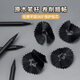 宝克（BAOKE）黑木铅笔HB 六角笔杆考试美术生素描 无铅毒无异味幼儿园练字书写铅笔PL1713 【HB黑木铅笔】10支/盒