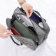 Toiletries Bag Men's Travel Toiletries Storage Bag Set Waterproof Portable Travel Artifact Network Dry and Wet Separation Gray-Large Size