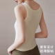 Urban beauty vest women's vest spring and summer slim suit inner layer with no marks on the outside, round neck sleeveless top white L