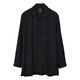 Y-3 [coole Saison] 2025 Neues Herrenhemd mittelgroßer Casual Top 52JD3524 Black M.