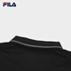 Fila Pilot POLO | Fila official men's knitted POLO2025 summer new fashion casual cool short-sleeved black-BK L 175/96A/L