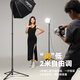 Youbasket [Ulanzi]AT-05 2M eccentric tube lamp holder aluminum alloy portable photography tripod mobile phone live stand selfie stick travel camera vlog fill light flash lamp holder 2M eccentric tube lamp holder 丨load bearing 5KG丨 storage 48cm