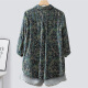 
Cypress Lapel Shirt 2025 Spring New Women's Commuter Print Single Breasted Casual Temperature Shirt S51B1047C