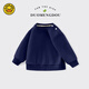 
G.DUCKKIDS boy sweatshirt small and medium-sized children's outer tops children's casual base shirt 2025 spring new baby children's clothing FAE11523X-11529E white 90 cm