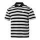 Nike (NIKE) official men's clothing 2025 spring and summer new trendy sportswear striped short-sleeved breathable lapel POLO shirt FN3897-010 XL