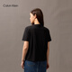 
Calvin KleinJeans 25 Spring and Summer New Women's Leisure Commuter ck Jelly Glue Print Pure Cotton Short Sleeve Knitted T-Shirt 47B835G