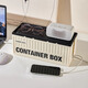 Die Sockel-Speicherbox für Fanye, Kabelbox, Plug-in- und Decknetzteildrahtverwaltungsbox, Desktop Decorative Liring Board Sorting Box