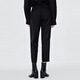 Jiangnan Buyi (JNBY) Suit Pants for Women Loose Comfortable Simple Commuter Straight Black Pants 5M8E11150 001/Black L