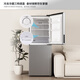 Konka 198 liter two-door refrigerator air-cooled frost-free second-level energy efficiency energy-saving small apartment mini home rental refrigeration and freezing appliances subsidy BCD-198W2
