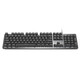 Logitech K845 Mechanische Tastatur Kabel gezeugt Gaming Keyboard Office Tastatur 104-Taste Klempner DIY Keycap E-Sports Chicken Eating Holiday Geschenk K845 Blue Achse-Ghost Walker
