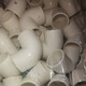 PVC elbow water supply pipe accessories 90 degree right angle elbow PVC elbow UPVC right angle 90 degree joint upper water pipe water supply pipe water supply pipe elbow plastic pipe with 50 to 25 tee 315 pieces
