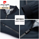 Pierre cardin autumn middle-aged and elderly men's baseball collar jacket 40 years old 50 middle-aged thin top daddy casual jacket blue N9717 170/M single size