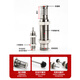Buffer hidráulico hidráulico hidráulico hidráulico de acero inoxidable de Kaooseen rjrjcydyc080610081412203027 yd12155