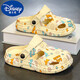 Disney (Disney) zapatillas de cuevas para niñas de Disney sandalias nuevas de playa para niñas medianas del dedo delantera para niños grandes al aire libre.