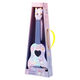 Mi Lan Mielanat Sanrio Kuromi Echtes Kinder Ukulele -Spielzeug Jungen und Mädchen kleine Gitarre -Gitarrenspielzeug für Kinder [Kulomie] Kleiner Ukulele + Yugui -Hund