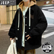 Jeep (Jeep) Adolescente de invierno para niños Estudiantes de la escuela secundaria Junior High School Marca internacional Falta Chaqueta de dos piezas Niños grandes Duck White Down Beige 9930 Beige (White Duck Down Jacket) 3xl 155-175Jin [Jin equivale a 0.5 kg] sobre