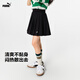 PUMA official authentic new children's summer short skirt fashionable pleated skirt moisture absorption and quick drying black 90001 140