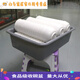 
Thickened hotel restaurant bottom bar, dining cart, bowl, basket, dining basin, security frame, kitchen bowl, chopstick storage basket 693 gray