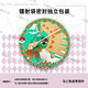 Pokémon Serie Periférica Barra de láser Barra de hojalata Broche A12099 Láser Embalaje láser Vidrio roto-58 mm Bar Ji Ji