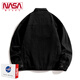 
NASA ABOUT official joint denim jacket men's spring and autumn loose versatile casual jacket work top N250JK826 blue-M