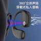 Hemuzhou one-point purchase car Bluetooth headset wireless ear-mounted air conduction running sports touch call super long standby black call number + super long battery life