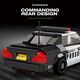 Léle-Happy compatible avec les blocs de construction LEGO Nouveau style Zhen Brick Huit grid Police de police Assemblée de course Racing Model Car Lele Children's High Lambo SVJ 687