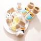 9i9 baby socks winter thickened baby socks newborn children floor socks terry 5 pairs pack A154 bear 1-3 years old