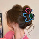 Jisen Dopamine Cartoon Puppy Clip para mujeres con cabeza de espalda Pin de cabello Lindo color de color clip de tiburón